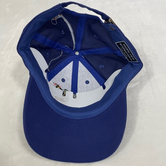 Bass Fish Blue Cotton Hat NWOT - Picture 5 of 11